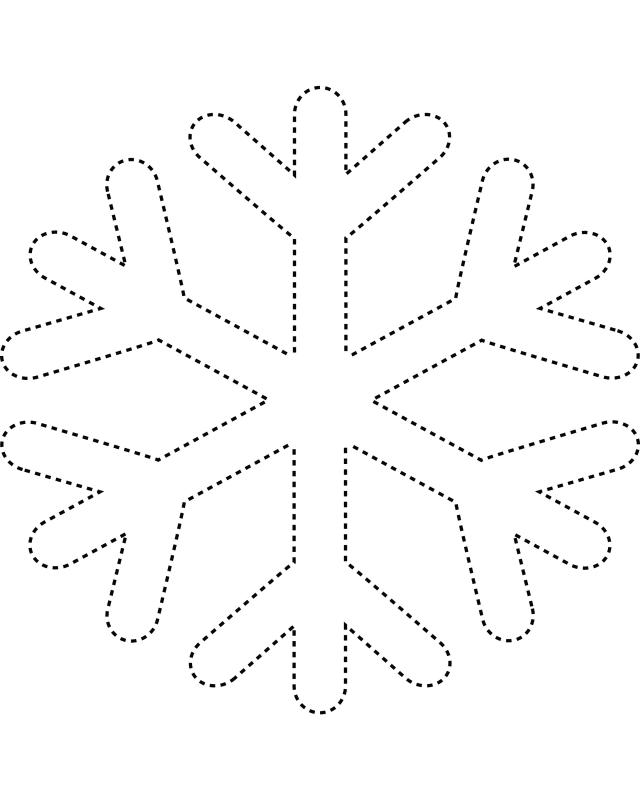 Printable Snowflake Templates Image