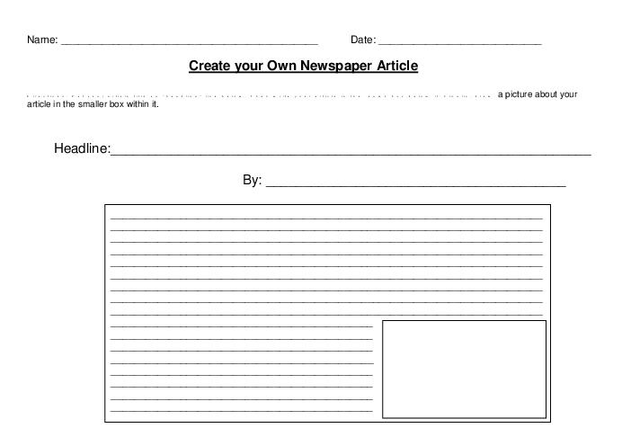 10-newspaper-article-worksheet-worksheeto