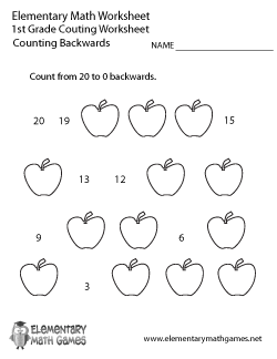 First Grade Math Worksheets Image