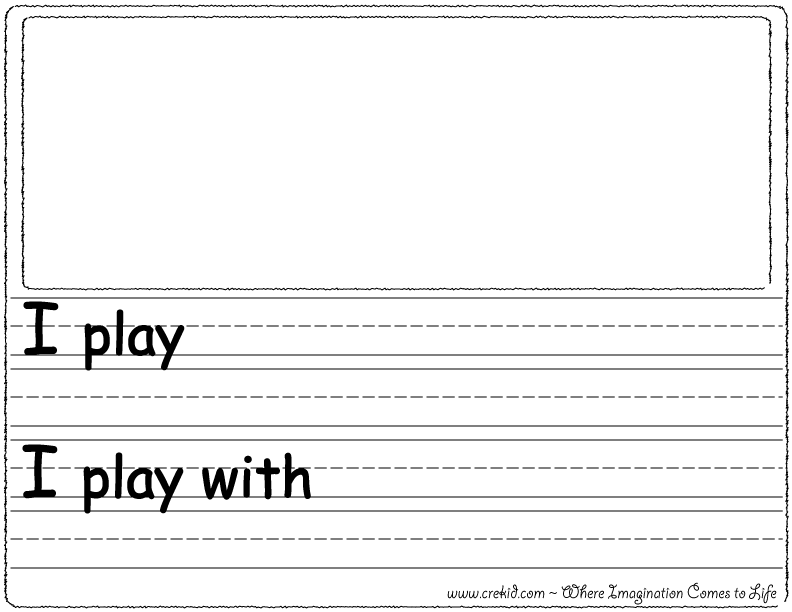 First Grade Sentence Writing Worksheet Image