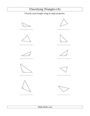Kuta Software Area of Triangles and Quadrilaterals