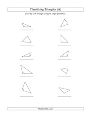 Kuta Software Area of Triangles and Quadrilaterals