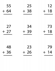 Math Addition Worksheets 2nd Grade