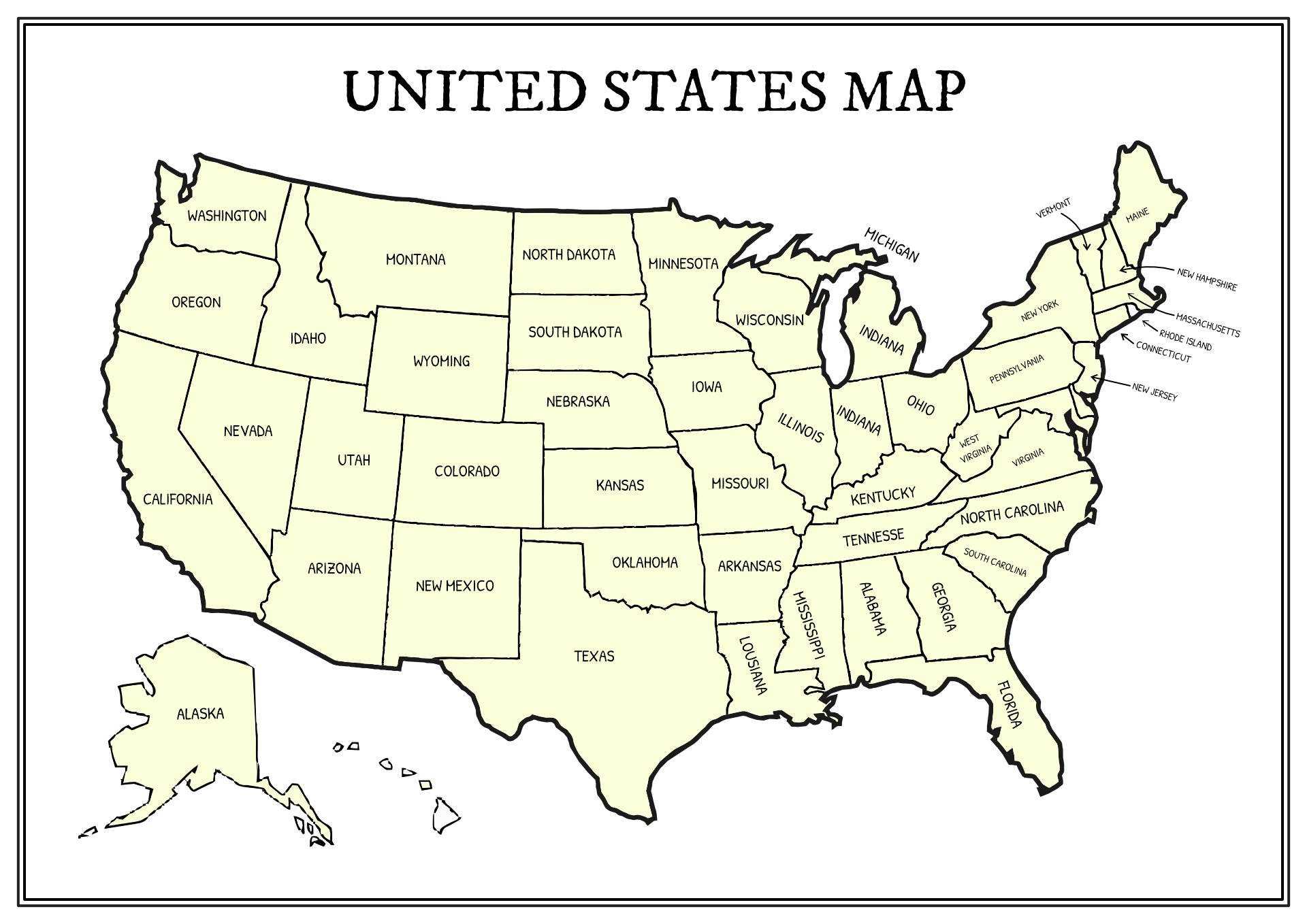 14 States And Capitals Worksheets Worksheeto