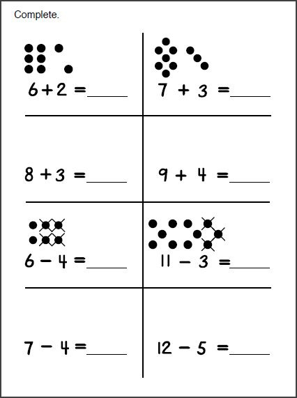 1st Grade Math Problems Image
