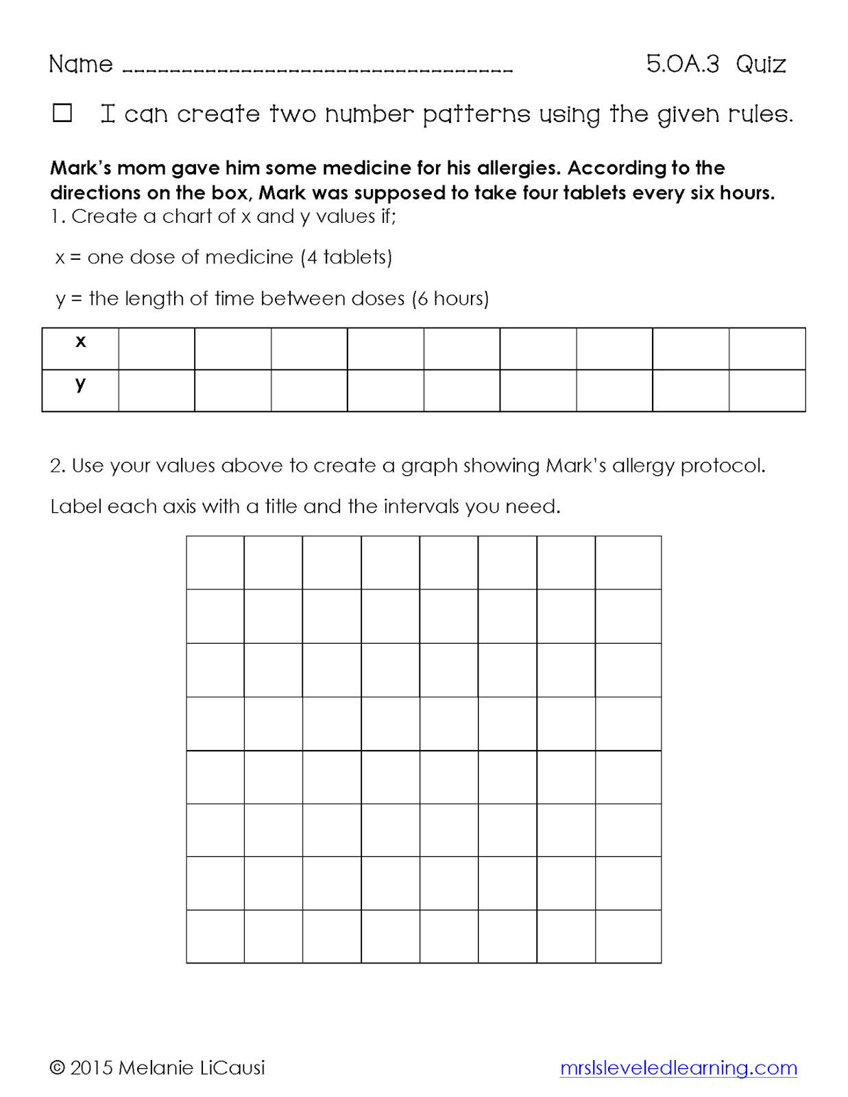 Common Core Grade 5 Math with Decimal Operations Image
