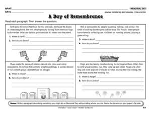 Comprehension Worksheets Image