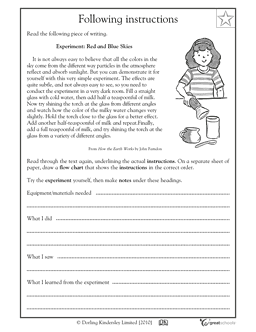 Free 5th Grade Reading Worksheets Image