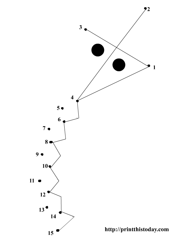 Free Dot to Dot 1-20 Printables