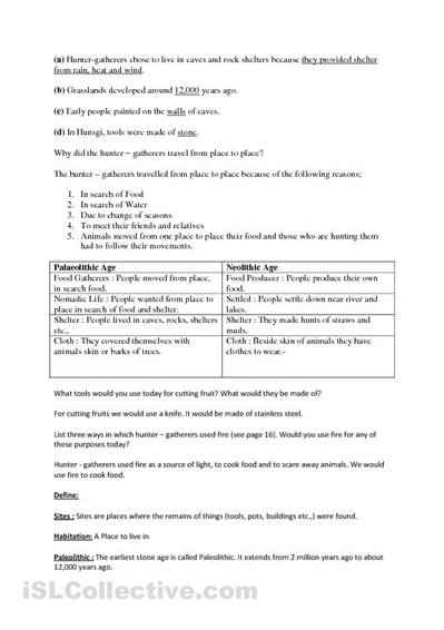 High School History Reading Worksheets Image