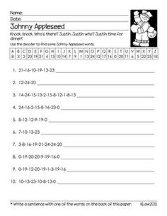 Paul Bunyan and Johnny Appleseed Activities Image