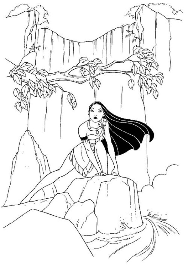 Pocahontas Coloring Pages Image