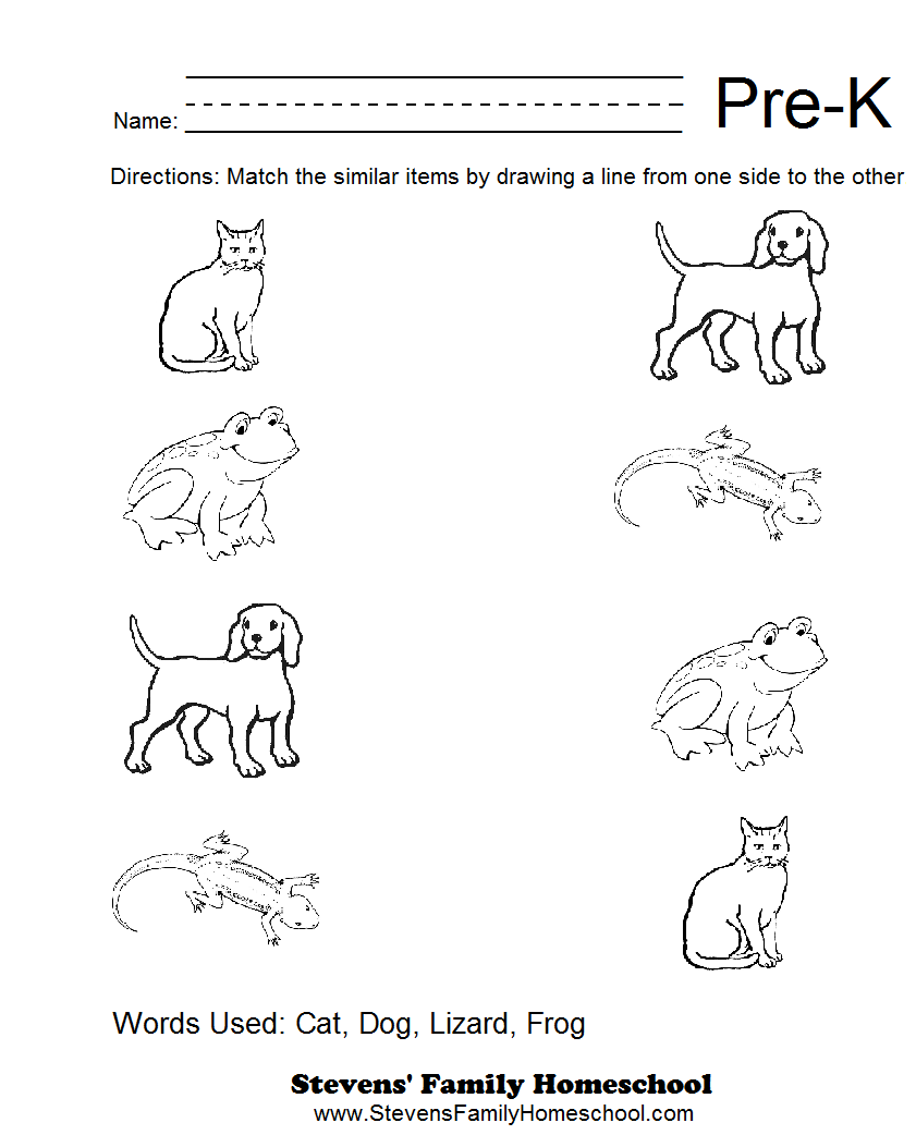 Pre-K Math Worksheets Printable Image