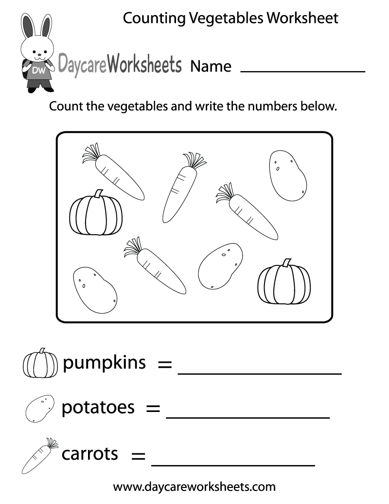 Preschool Counting Worksheets Free Printables Image