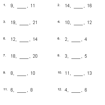 Before and After Numbers Worksheets Math Image