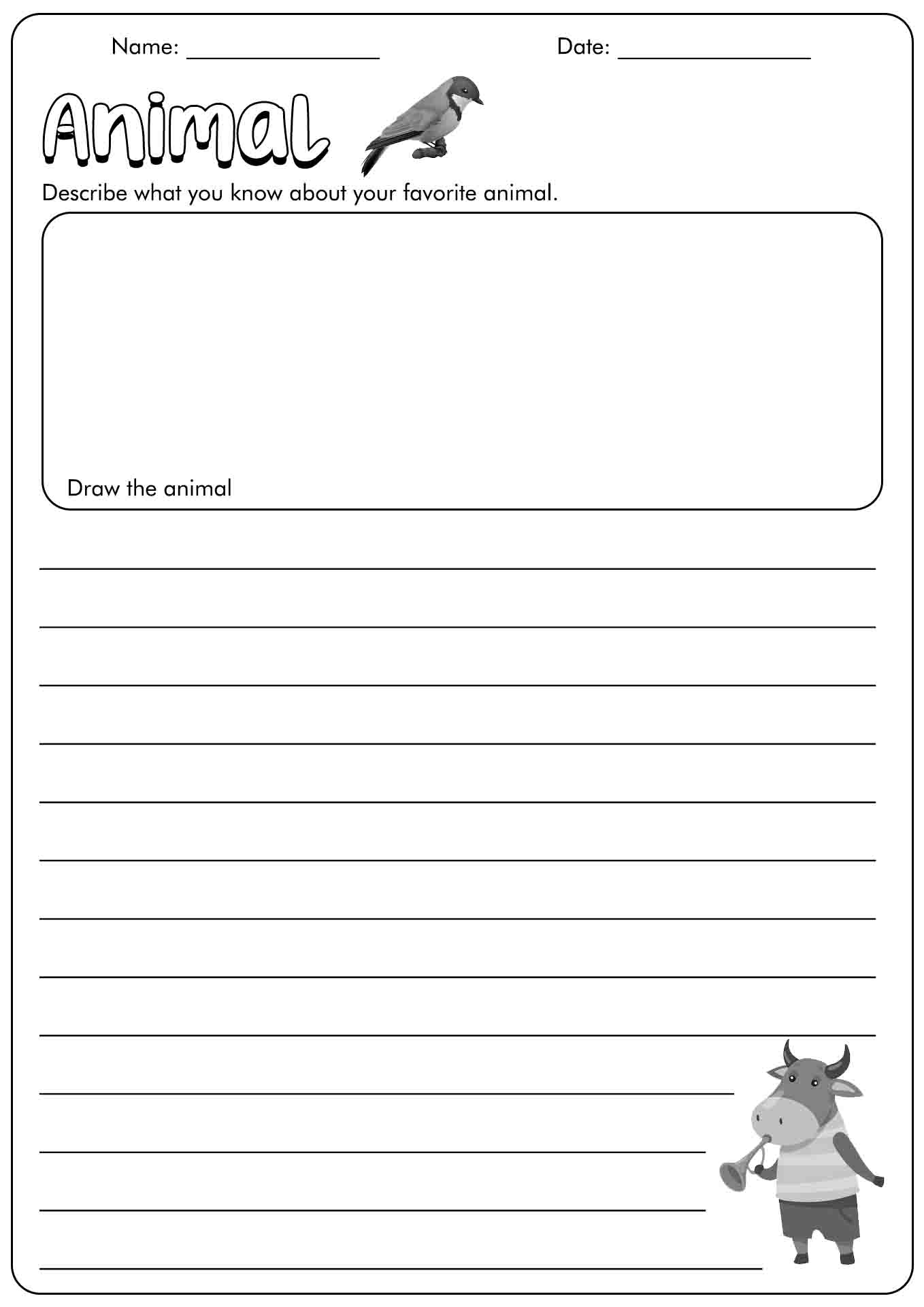 creative writing worksheets for adults pdf