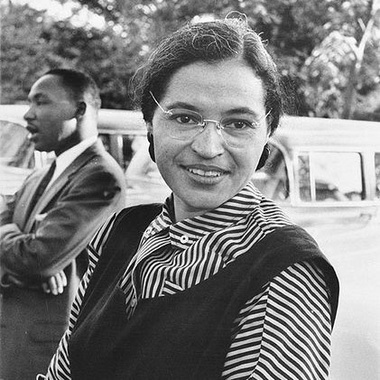 Martin Luther King Rosa Parks Image