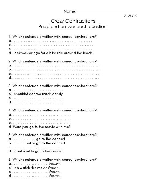 Sentence Structure Worksheets Image