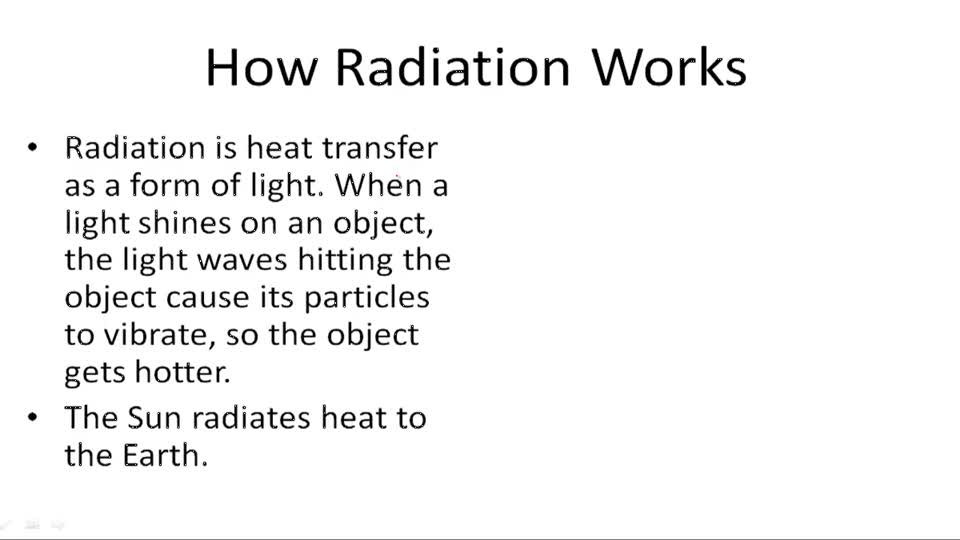 Types of Heat Transfer Worksheet