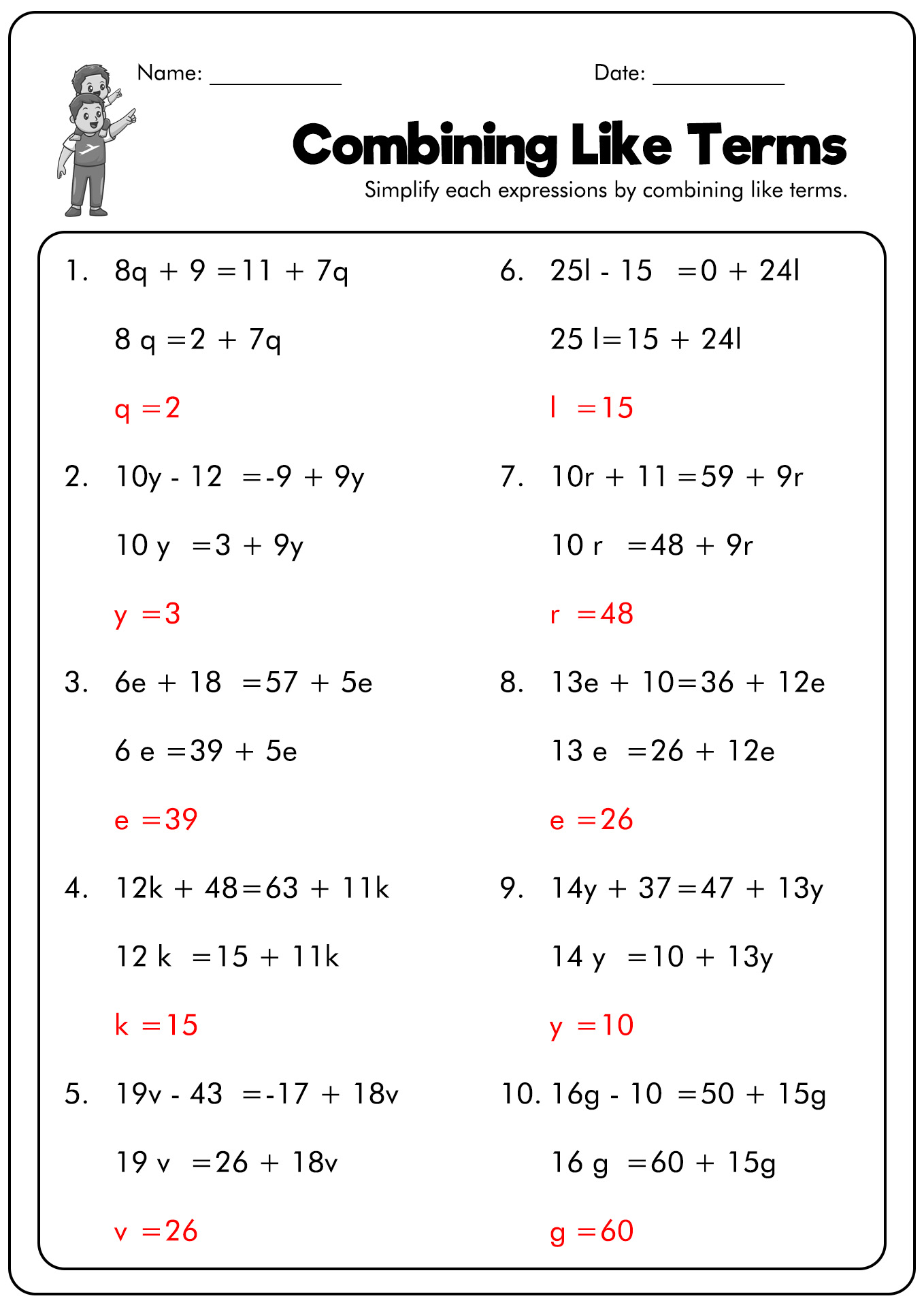 13-6th-grade-combining-like-terms-worksheet-worksheeto
