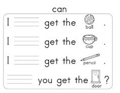 Printable Sight Word Journals Image