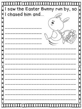 Easter Writing Prompts First Grade Image