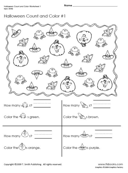 Free Printable Halloween Worksheets 2nd Grade Image