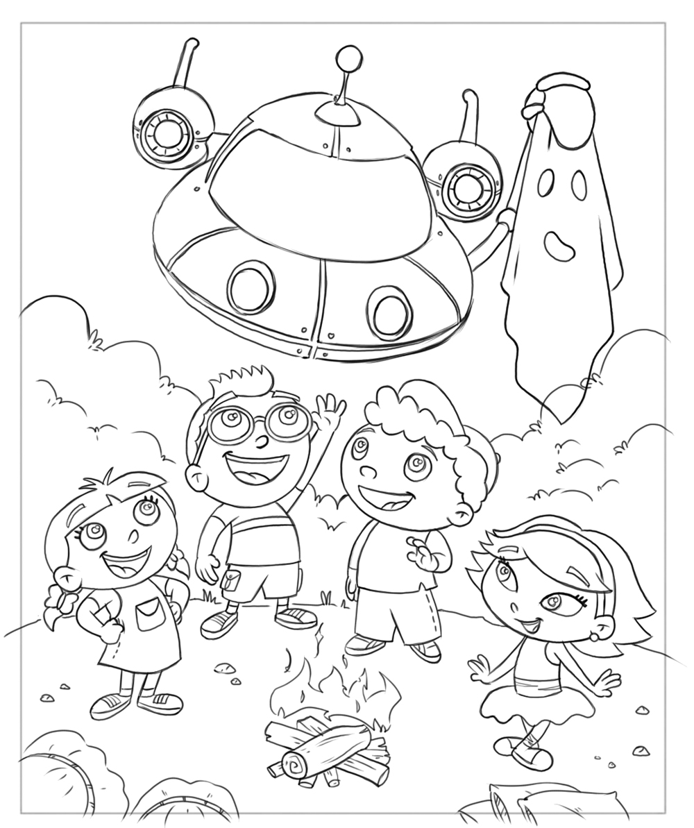 Little Einsteins Coloring Pages Image