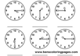 Time Clock Exercises Image