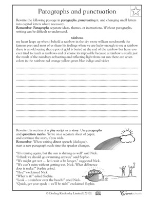 5th Grade Paragraph Writing Worksheets Image