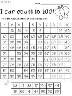 10 Counting Numbers To 100 Worksheets / worksheeto.com