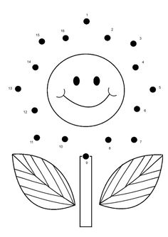 Connect the Dots 1 20 Printables for Preschoolers Image