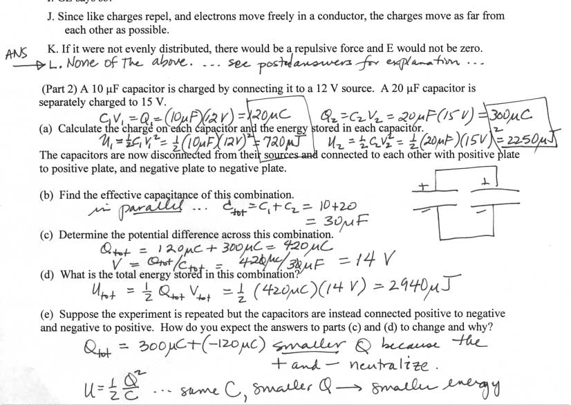 Electric Field Worksheet Answers Image