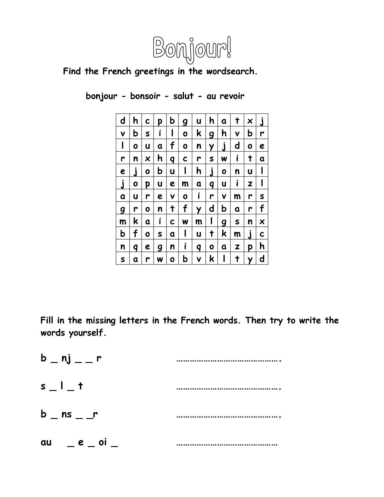 french-worksheets-for-beginners