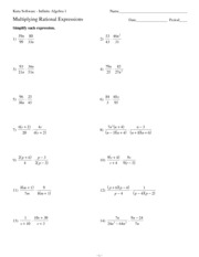 Kuta Software Infinite Algebra 1 Answers Image