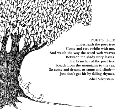 Poet Tree Shel Silverstein Poem Image