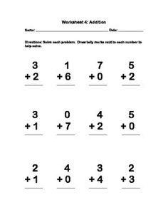 Single Digit Multiplication Worksheets Image