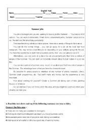 9th Grade Reading Comprehension Worksheets