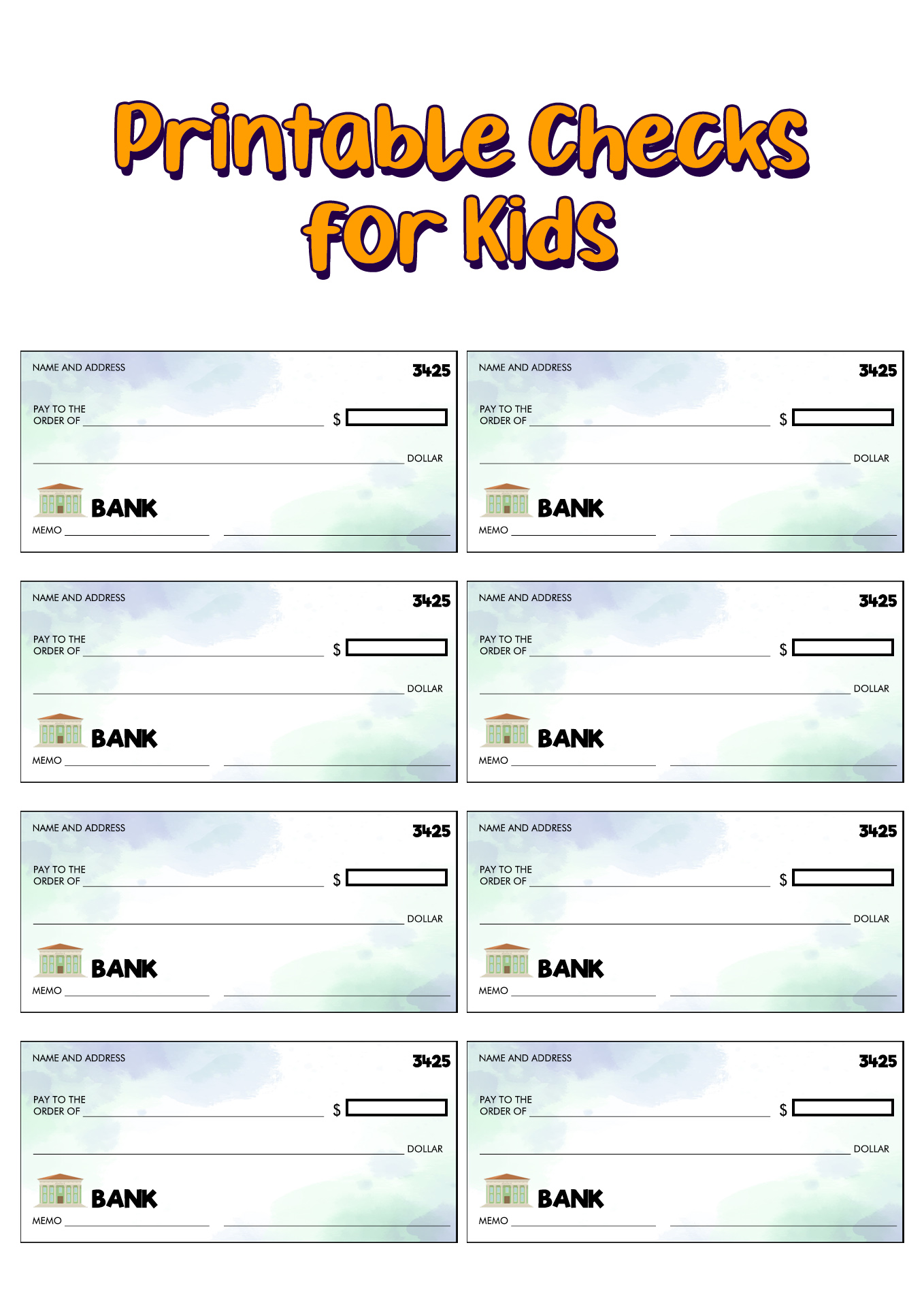 9 Printable Writing Checks Worksheets Worksheeto