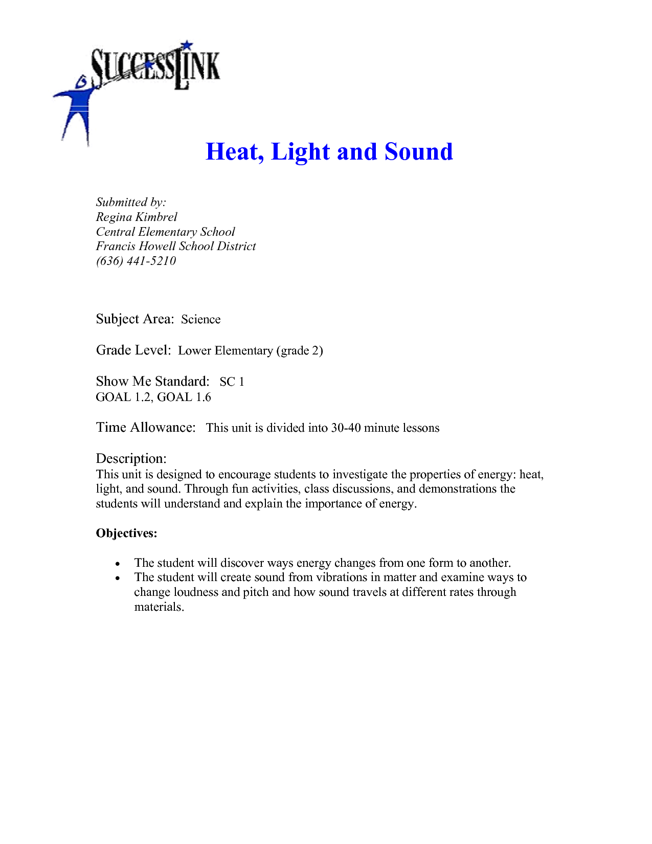 Sound and Light Worksheets Elementary Image