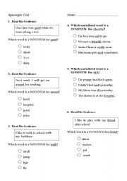 Multiple Choice Reading Worksheets 2nd Grade Image