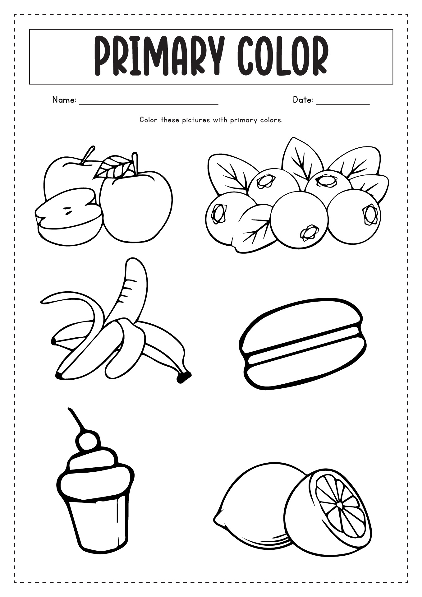18 Color Theory Worksheets Printable Worksheeto