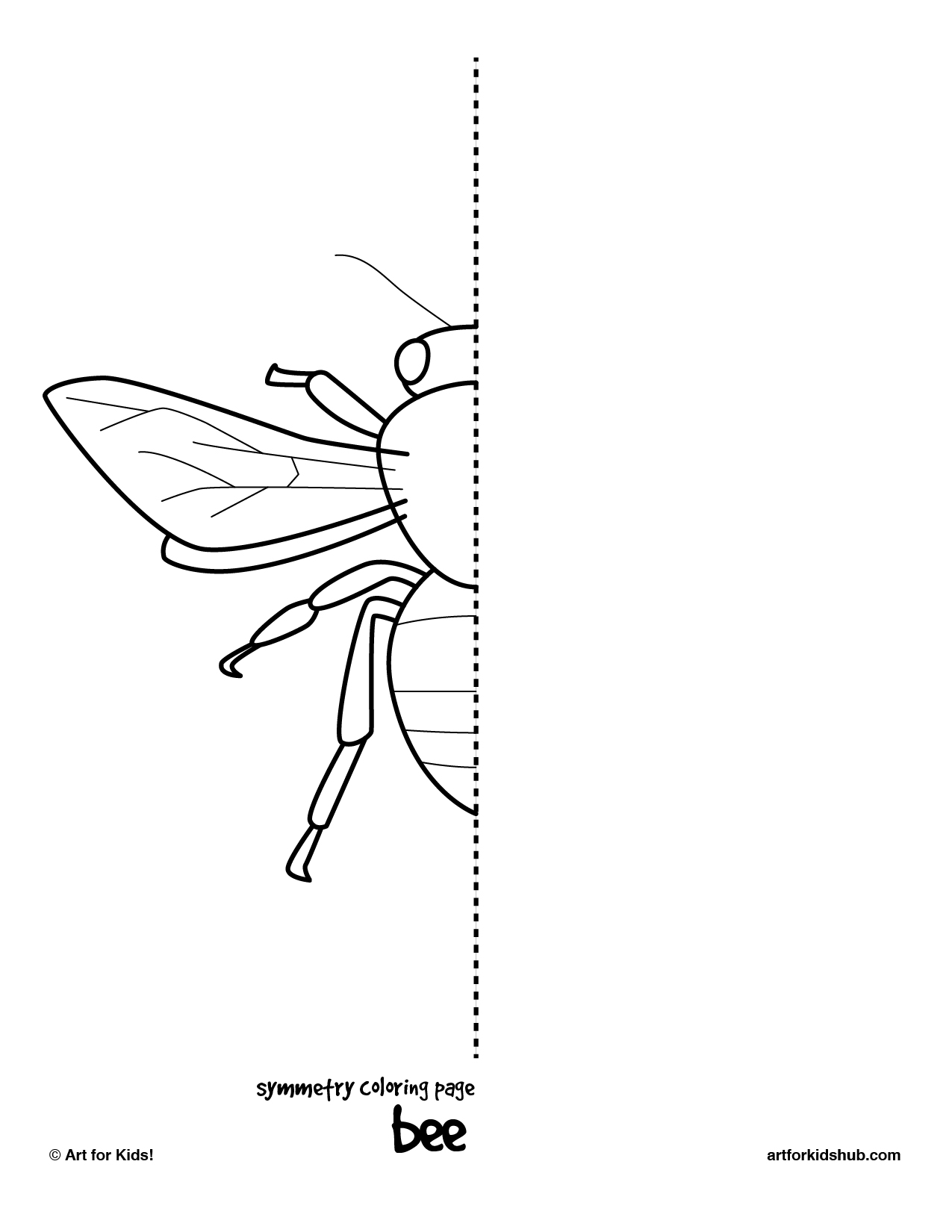Symmetry Coloring Pages Image