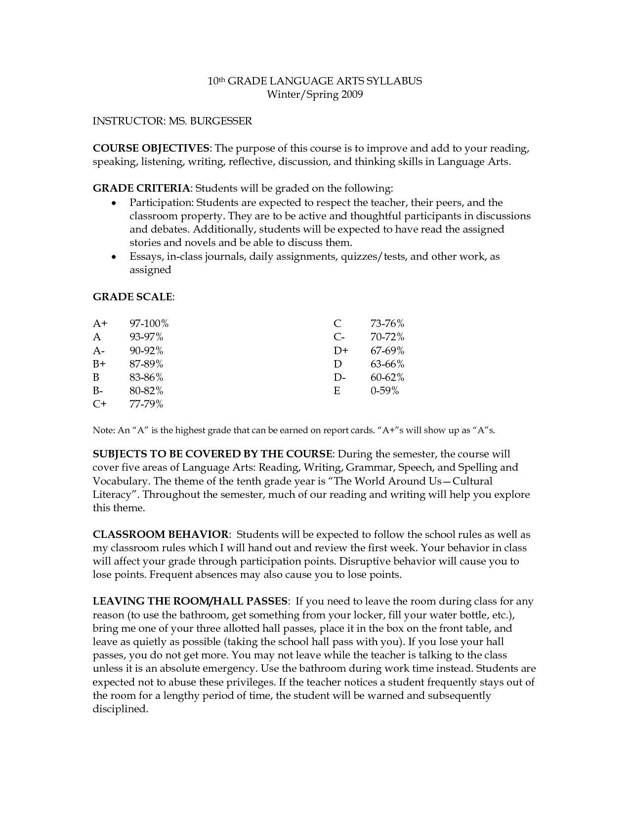 9th Grade Reading Worksheets