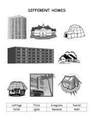 Houses around the World Worksheets Image