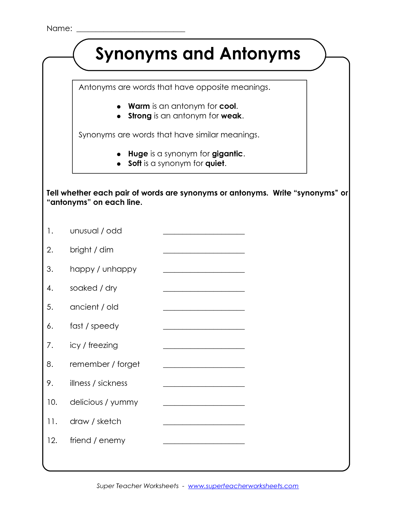 15-printable-synonyms-worksheets-grade-3-worksheeto