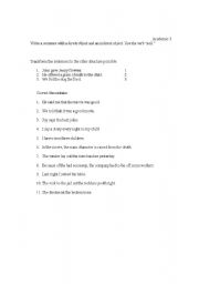 Transitive and Intransitive Verbs Worksheets Image