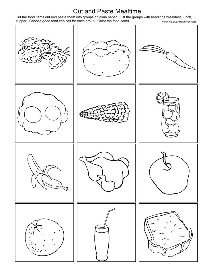 Cut and Paste Worksheets Image
