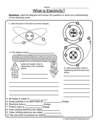 Electricity Worksheets 4th Grade Image