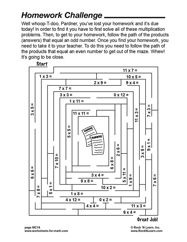 Free Printable Math Coloring Worksheets Image